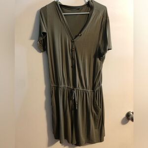 Army Green Romper